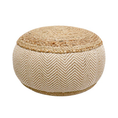 Hipy Natural Jute Stool Pouf (40 cm)