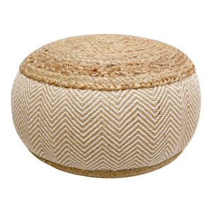 Hipy Natural Jute Stool Pouf (40 cm)