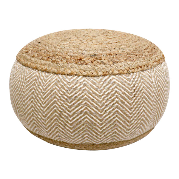 Hipy Natural Jute Stool Pouf (40 cm)