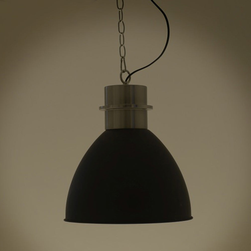 Black Metal Ceiling Lamp (42 cm)
