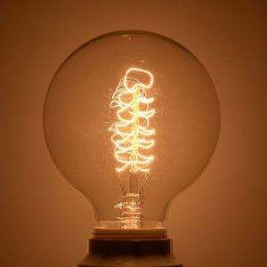 Clear Dimmable G95 Bulb E27