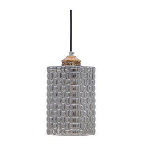 Grey Gold Glass Ceiling Lamp (27.5 cm)