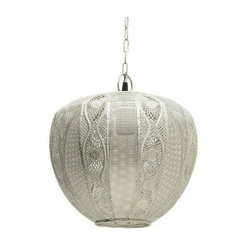 Silver Metal Ceiling Light Plug (33 cm)