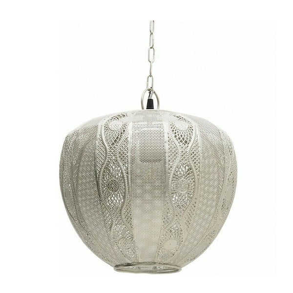 Silver Metal Ceiling Light Plug (33 cm)