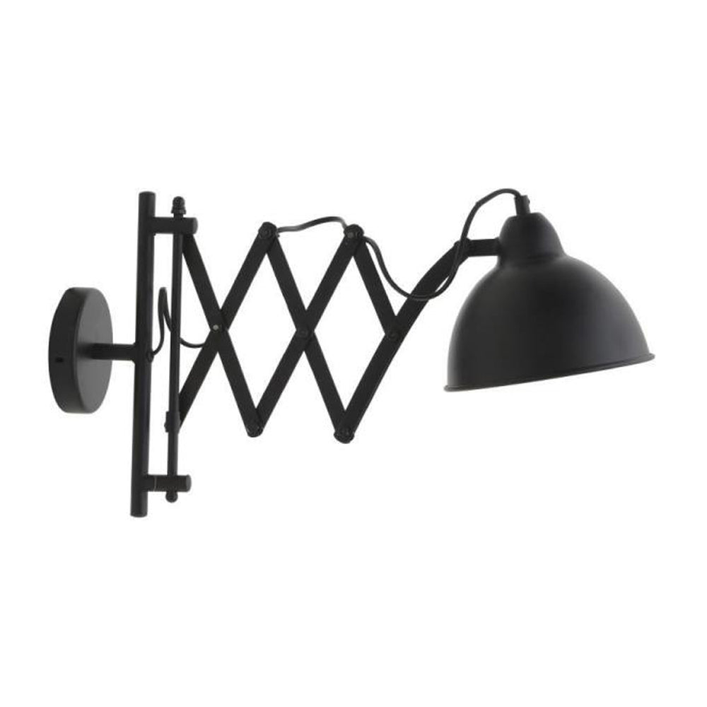 Black Metallic Wall Lamp