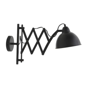 Black Metallic Wall Lamp