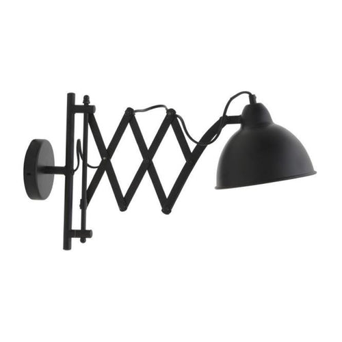 Black Metallic Wall Lamp