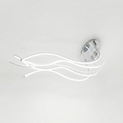 Silver LED Metal Ceiling Lamp (74 cm)