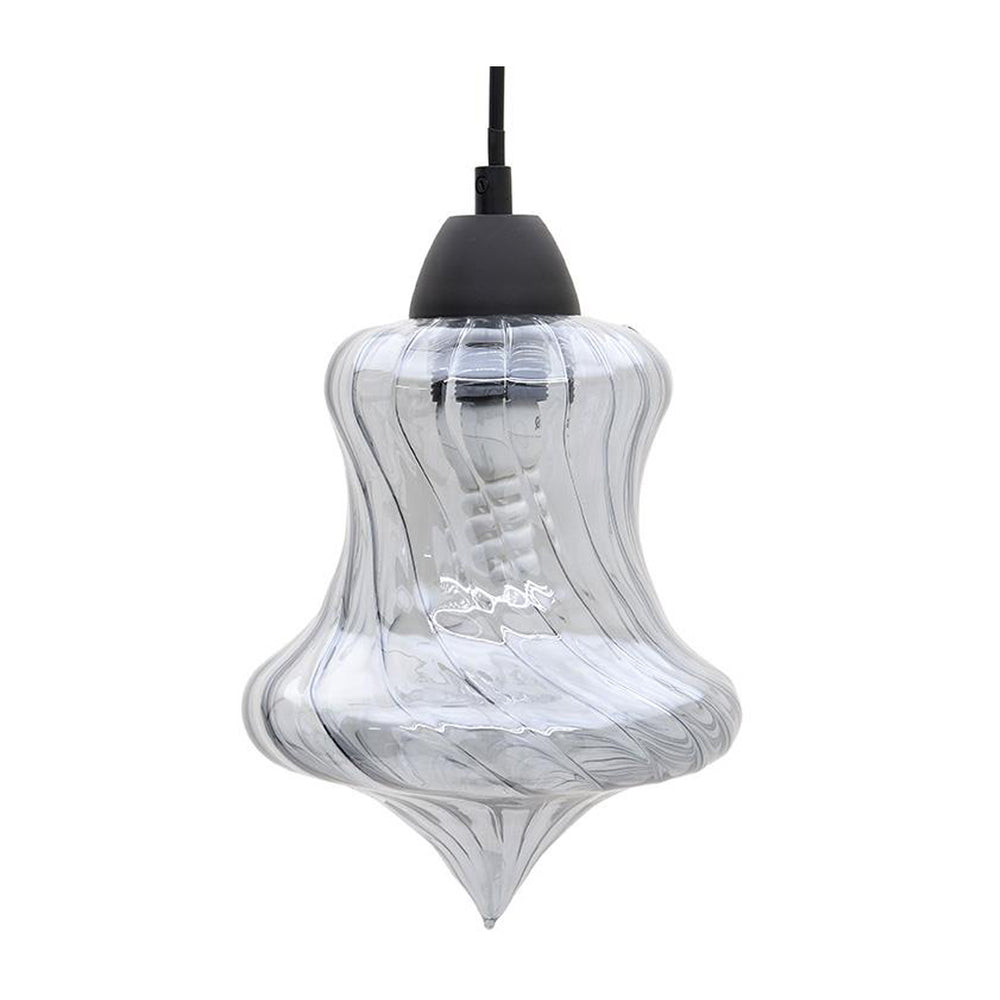 Metal Glass Lamp (20 cm)