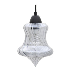 Metal Glass Lamp (20 cm)