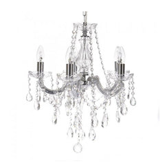 Glass Pendant with 5 Lamps