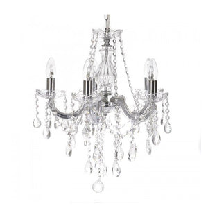 Glass Pendant with 5 Lamps