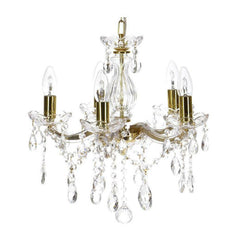 Clear Glass Pendant Lamp (42 cm)
