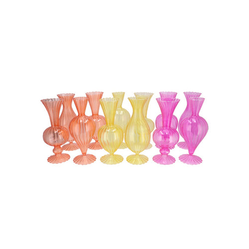 Dutch Orange Mix Glass Vase (16 cm)