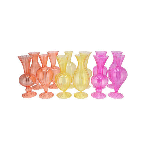 Dutch Orange Mix Glass Vase (20 cm)