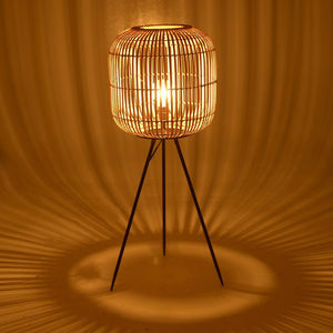 Black Cream Wood Metal Lighting