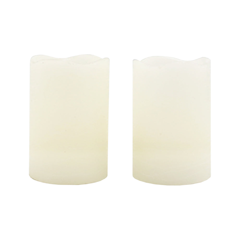 RM LED White Candle 2pcs
