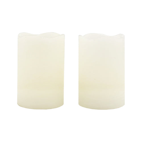 RM LED White Candle 2pcs