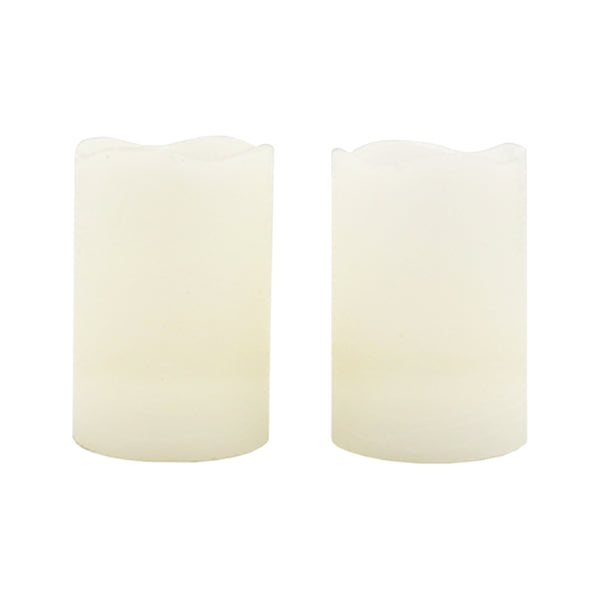 RM LED White Candle 2pcs