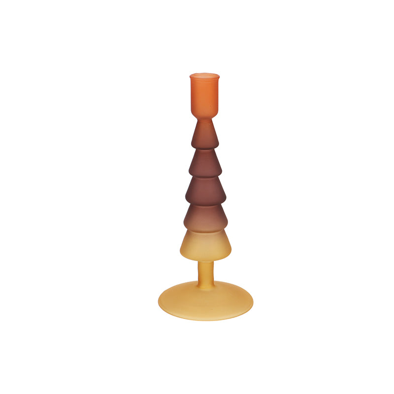 NOVA AUTUMN SPICES CANDLE HOLDER TRICOLOR 9X9X22CM NM