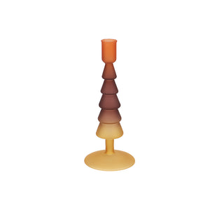 NOVA AUTUMN SPICES CANDLE HOLDER TRICOLOR 9X9X22CM NM