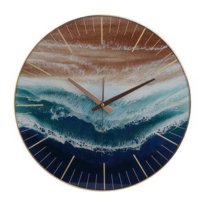 Wooden Waves Clock (45 cm)