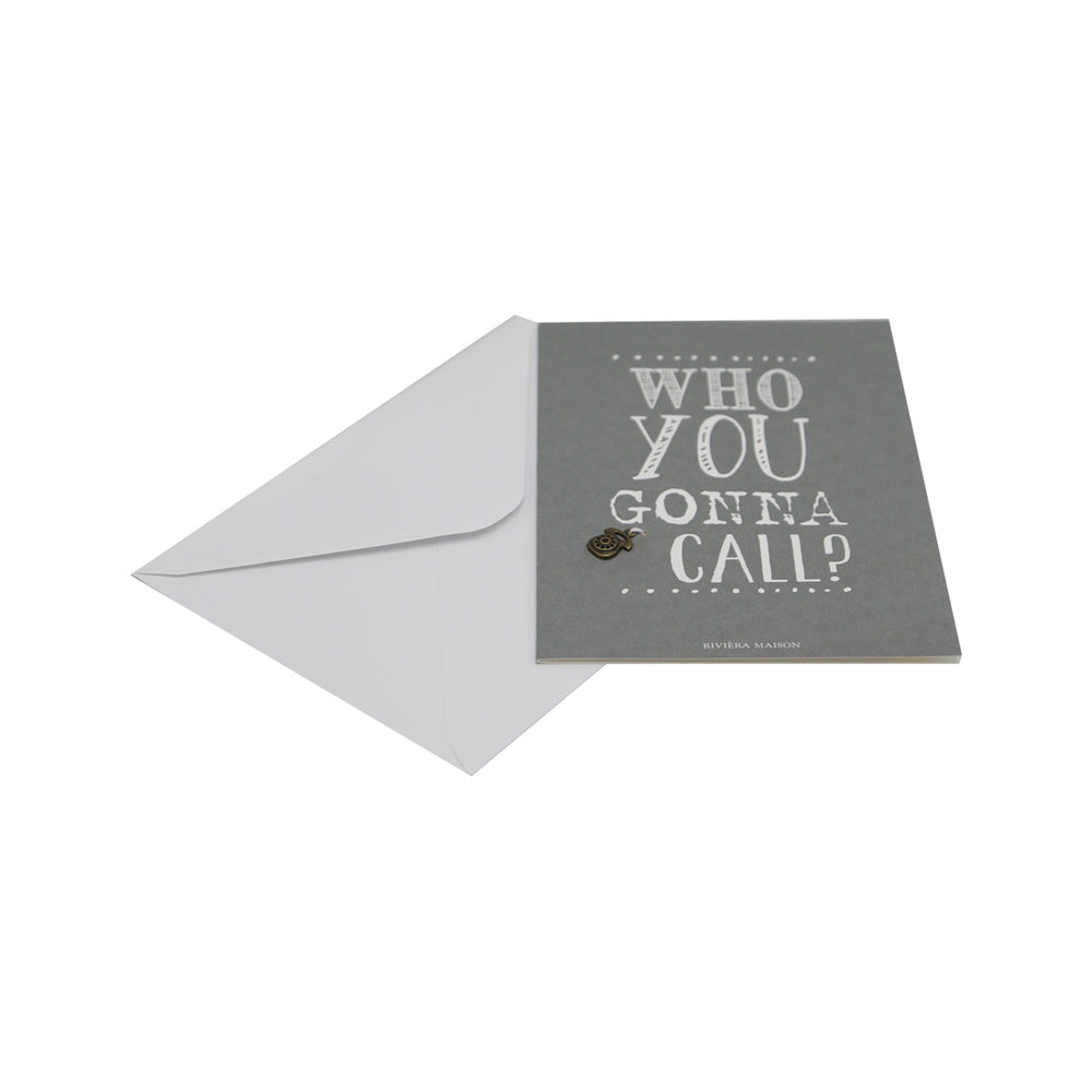 RM Postcard who you gonna call