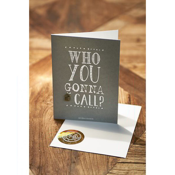 RM Postcard who you gonna call