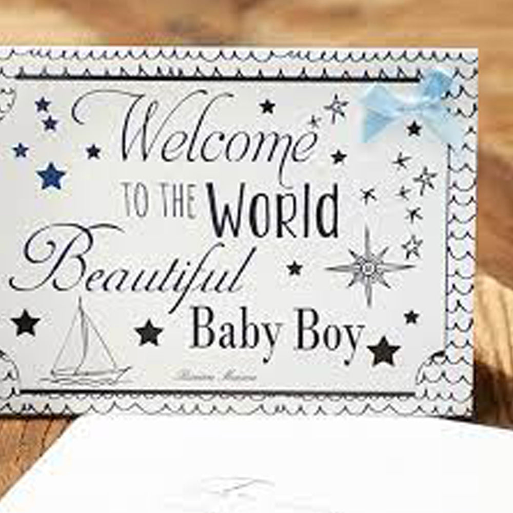 RM Postcard welcome boy