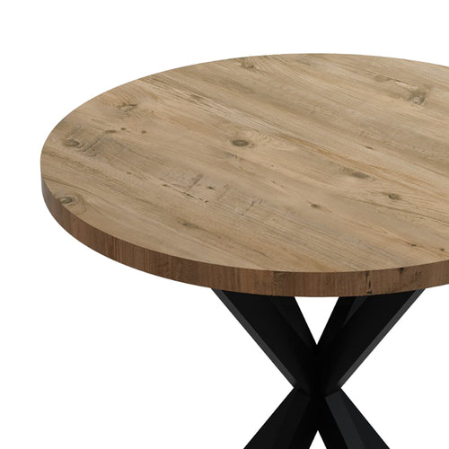 Kalipso Natural Round Dining Table (75 cm)