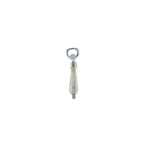 White Stainless Bottle Opener