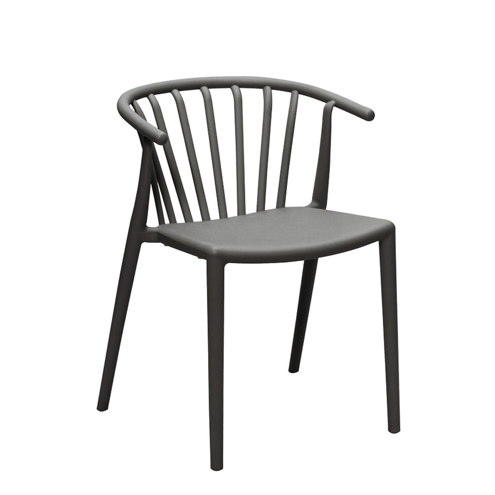 Zelma Anthracite Garden Armchair (73 cm)