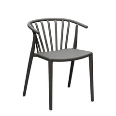 Zelma Anthracite Garden Armchair (73 cm)