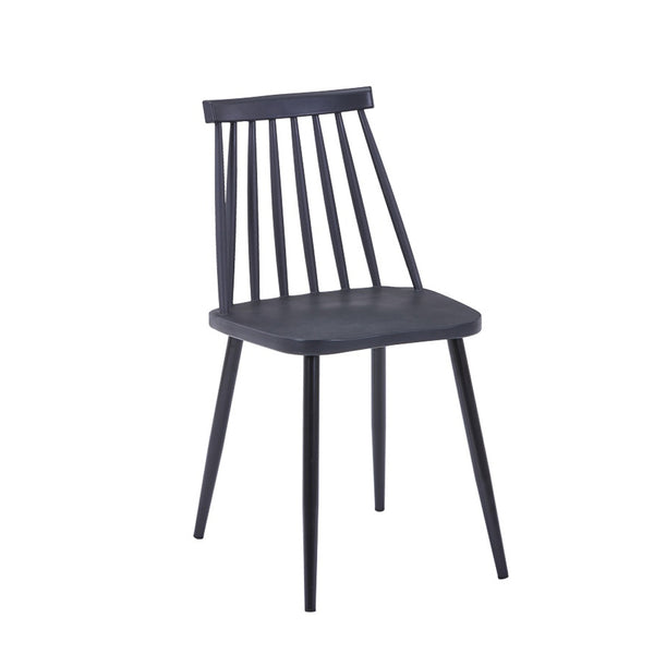 Aurora I Black PP Chair With Black Legs (79 cm)