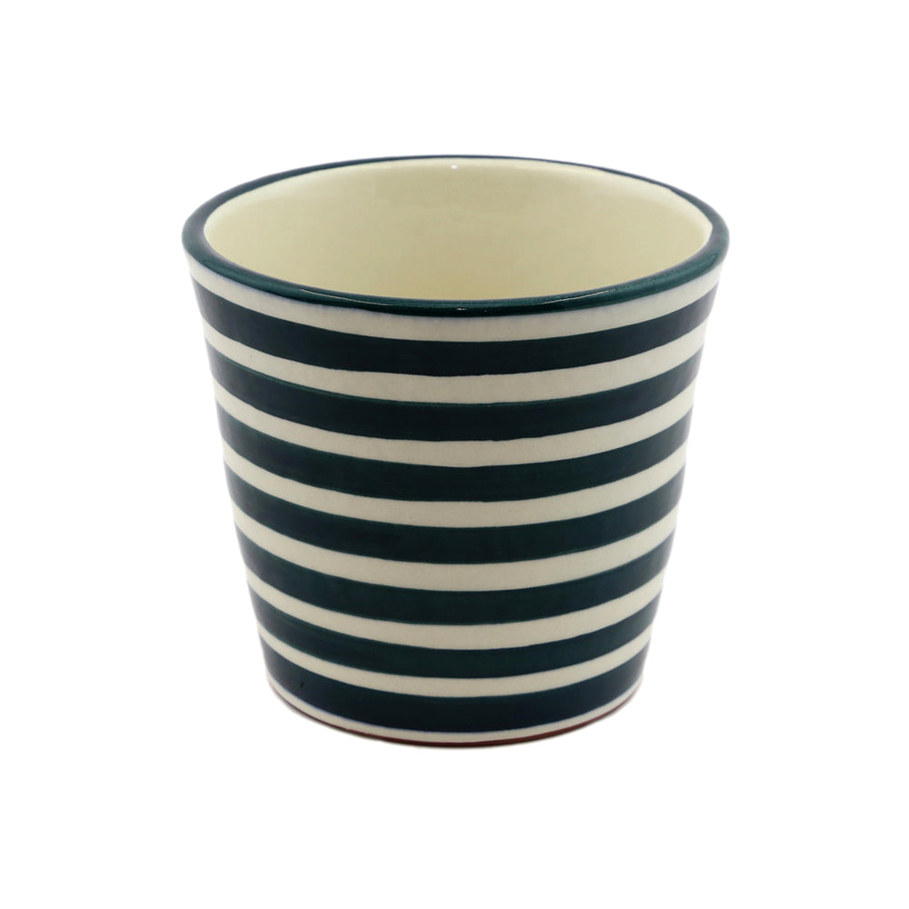 White And Green Pot 3 Colours (14 cm)