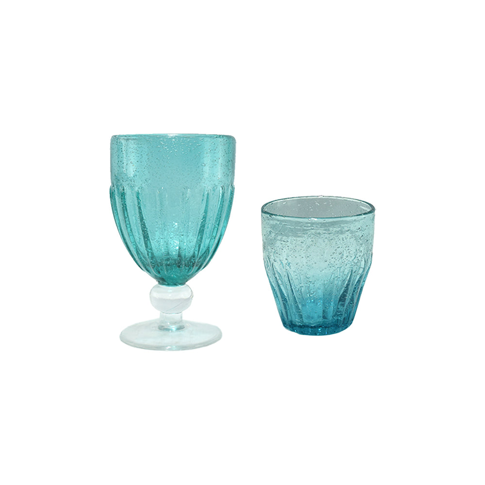 Light Blue Tumbler Glass (40 cl)