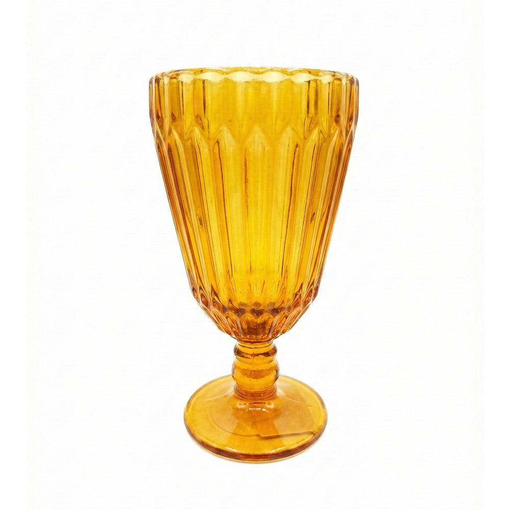 Yellow Fleuria Cote Table Stemmed Glass (300 ml)