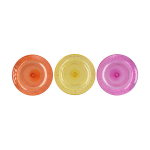 Orange Mix Glass Plate Pack of 6 (29 cm)