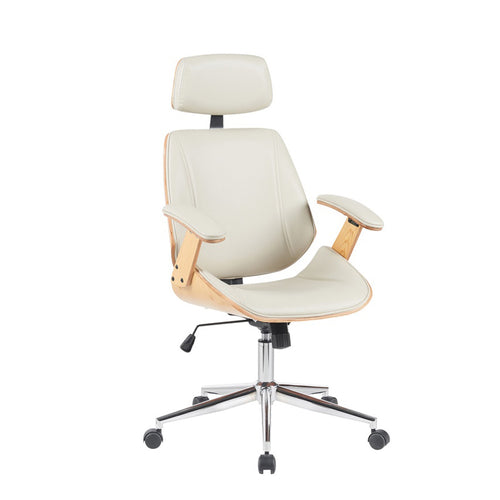 Fetseno Beige Office Chair (113.5 cm)