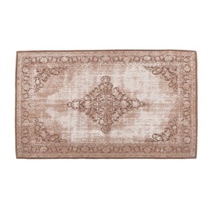 Chenille carpet brown h210cm