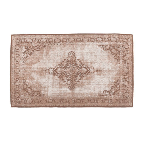 Chenille carpet brown h210cm