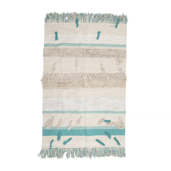 Cream Green Rug (180 cm)