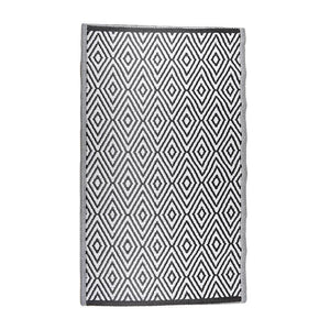Black Propylene Rug (180 cm)