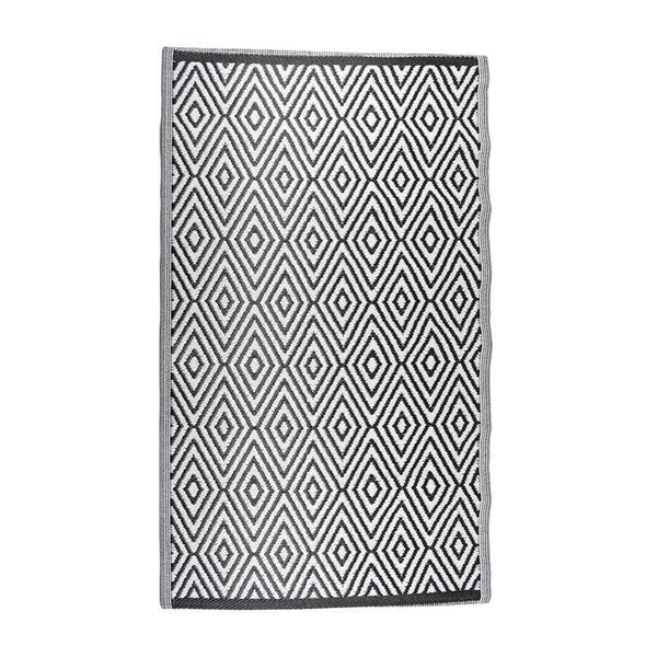 Black Propylene Rug (180 cm)