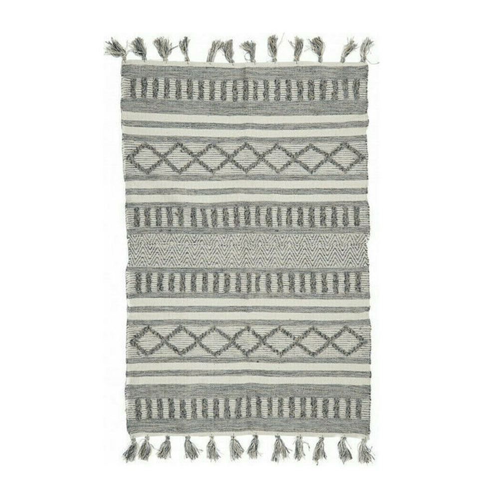 Beige Cream Fabric Rug (180 cm)