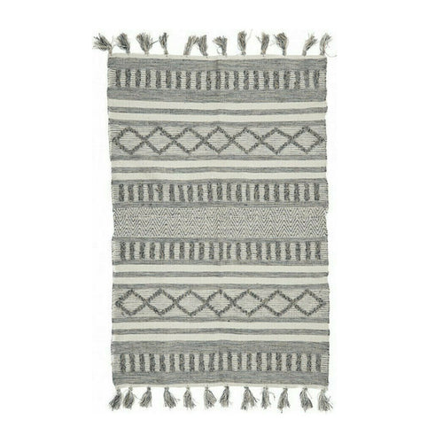 Beige Cream Fabric Rug (180 cm)