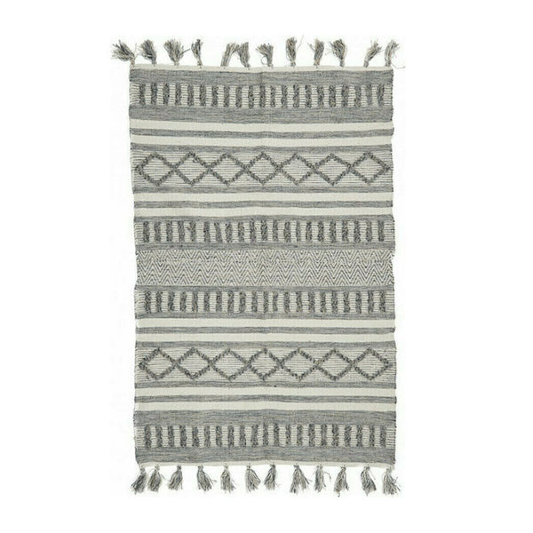 Beige Cream Fabric Rug (180 cm)