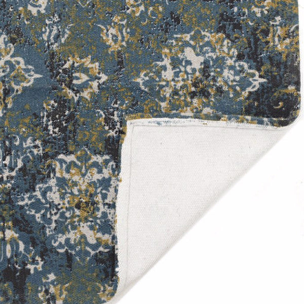 Blue Cotton Rug (180 cm)
