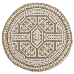 Natural White Jute Rug