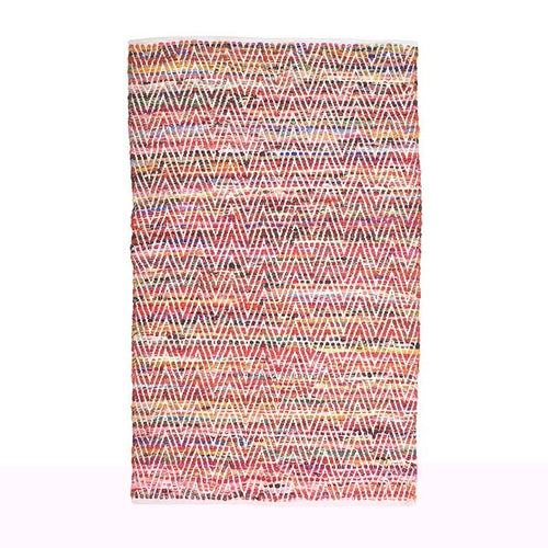 Multicolor Fabric Rug (240 cm)